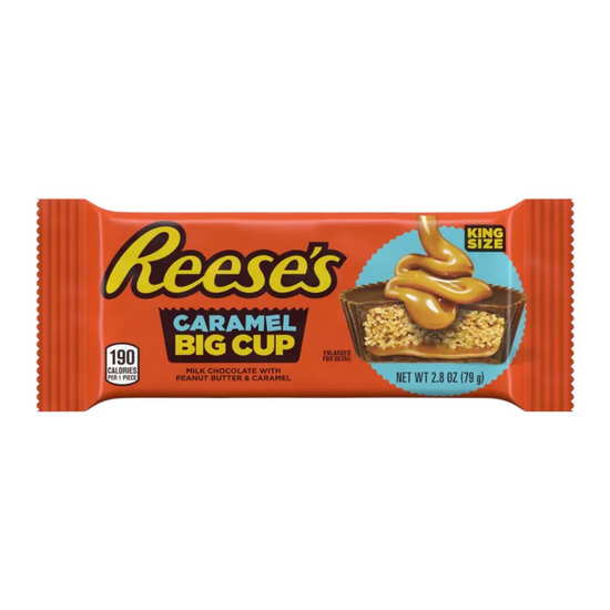 Reese’s Big Cup with Caramel King Size (America) 79g - Choc Voyage