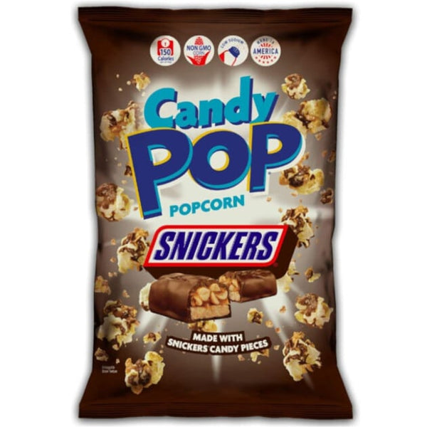 Snickers Candy Pop Popcorn (America) 149g - Choc Voyage