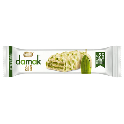 Nestle Damak White Pistachio Cream Wafer (Turkey) 30g - Choc Voyage