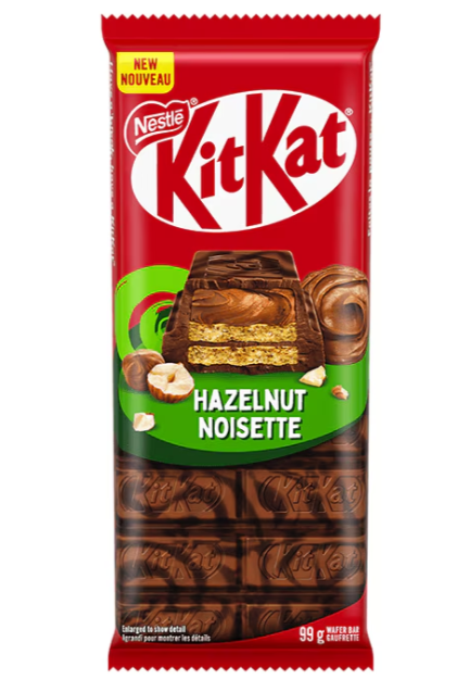 KitKat Hazelnut Noisette 99g (Canada)