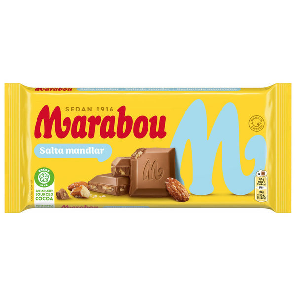 Marabou Caramelised Almonds (Sweden) 200g - Choc Voyage