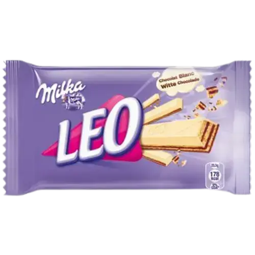 Milka Leo White (Poland) 33g - Choc Voyage