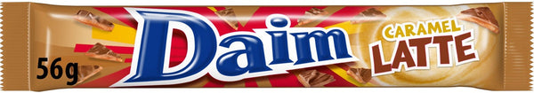 Daim Caramel Latte Chocolate Bar (Sweden) 56g - Choc Voyage