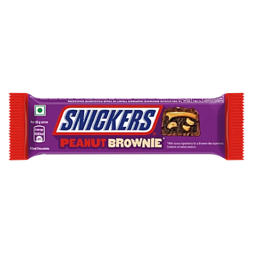 Snickers Peanut Brownie (India) 45g - Choc Voyage