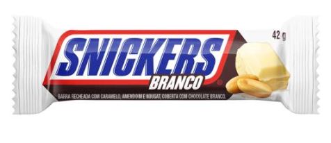 Snickers Branco - White (Brazil) 42g - Choc Voyage
