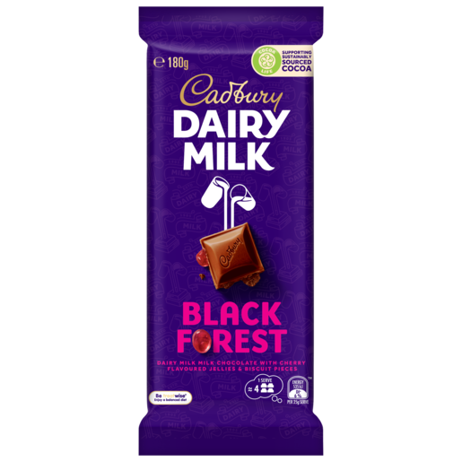 Cadbury Black Forest (Australia) 180g