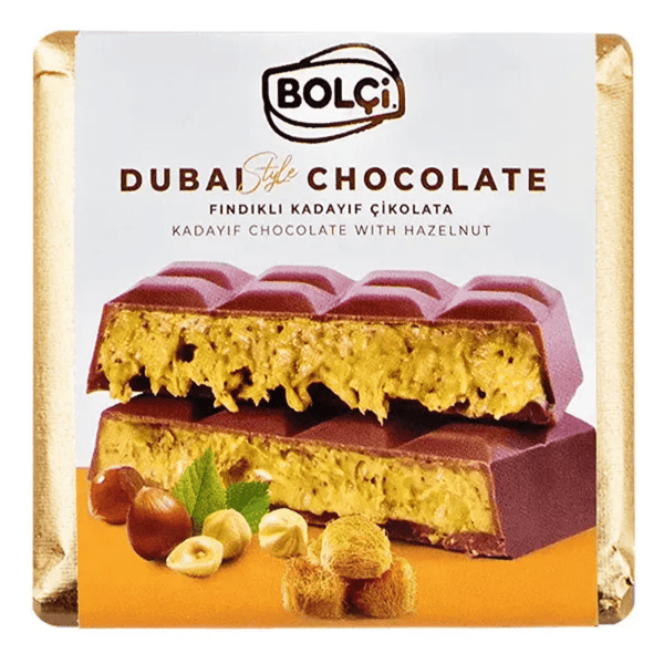 Bolci Hazelnut Kadayif (Dubai) 100g - Choc Voyage