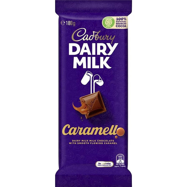 Cadbury Dairy Milk Caramello (Australia) 180g - Choc Voyage
