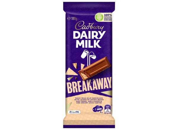 Cadbury Breakaway (Australia) 180g - Choc Voyage