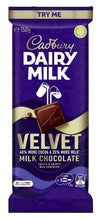 Cadbury Velvet Milk Chocolate (Australia) 150g