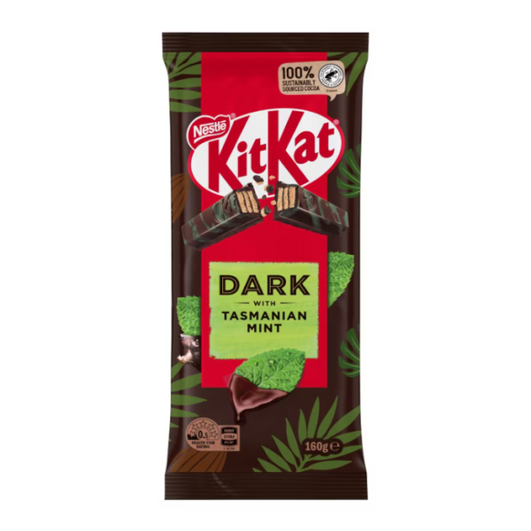 KitKat Dark with Tasmanian Mint (Australia) 160g