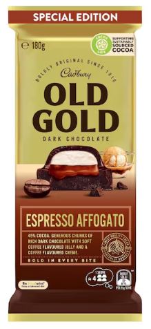 Cadbury Old Gold Espresso Affogato (Australia) 180g