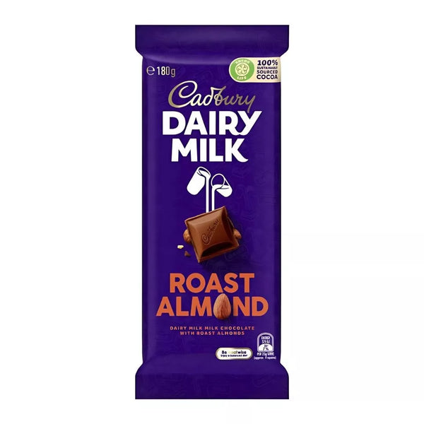 Cadbury Roast Almond (Australia) 180g - Choc Voyage