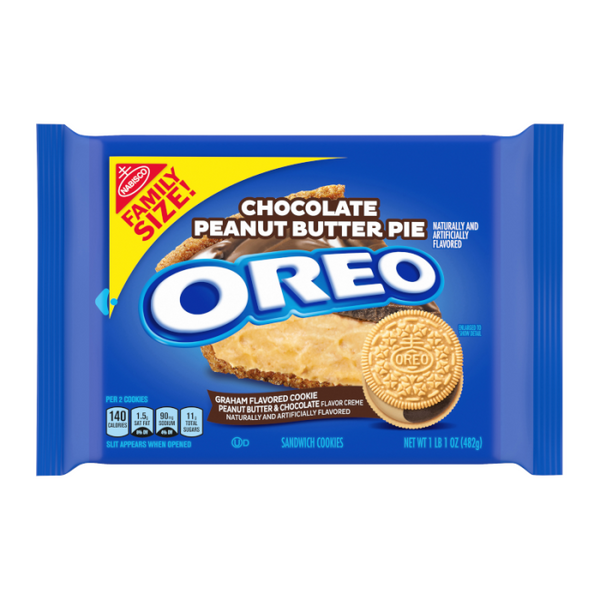 Oreo Chocolate Peanut Butter Pie Family Size (America) 482g - Choc Voyage