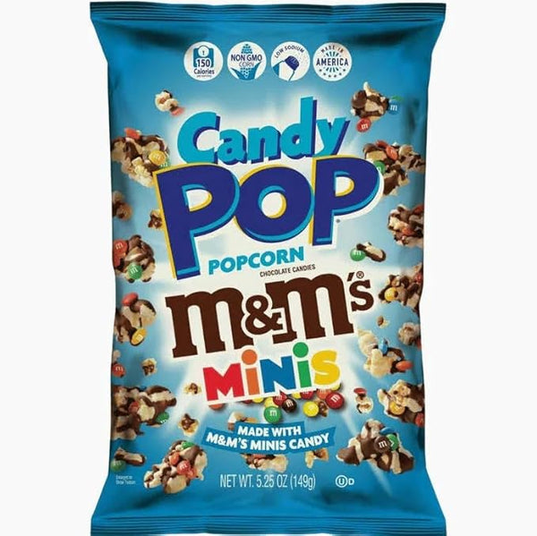 M&Ms Candy Pop Popcorn (America) 149g - Choc Voyage