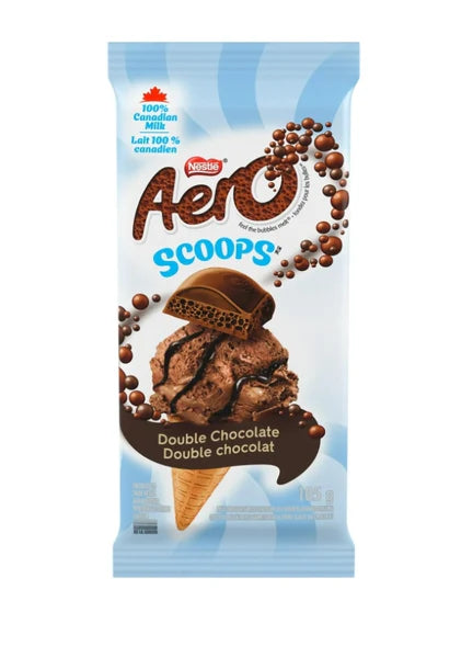 Aero Scoops Double Chocolate (Canada) 105g - Choc Voyage
