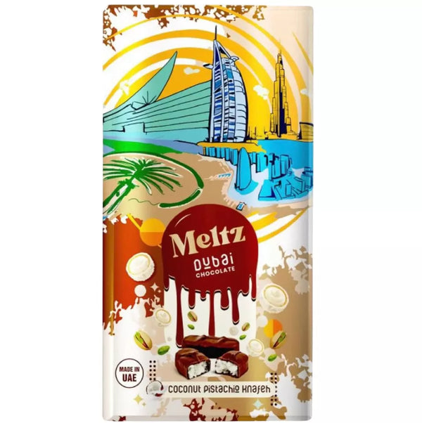 Meltz Coconut Pistachio (Dubai) 192g - Choc Voyage