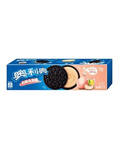 Oreo Sandwich White Peach (China) 97g - Choc Voyage